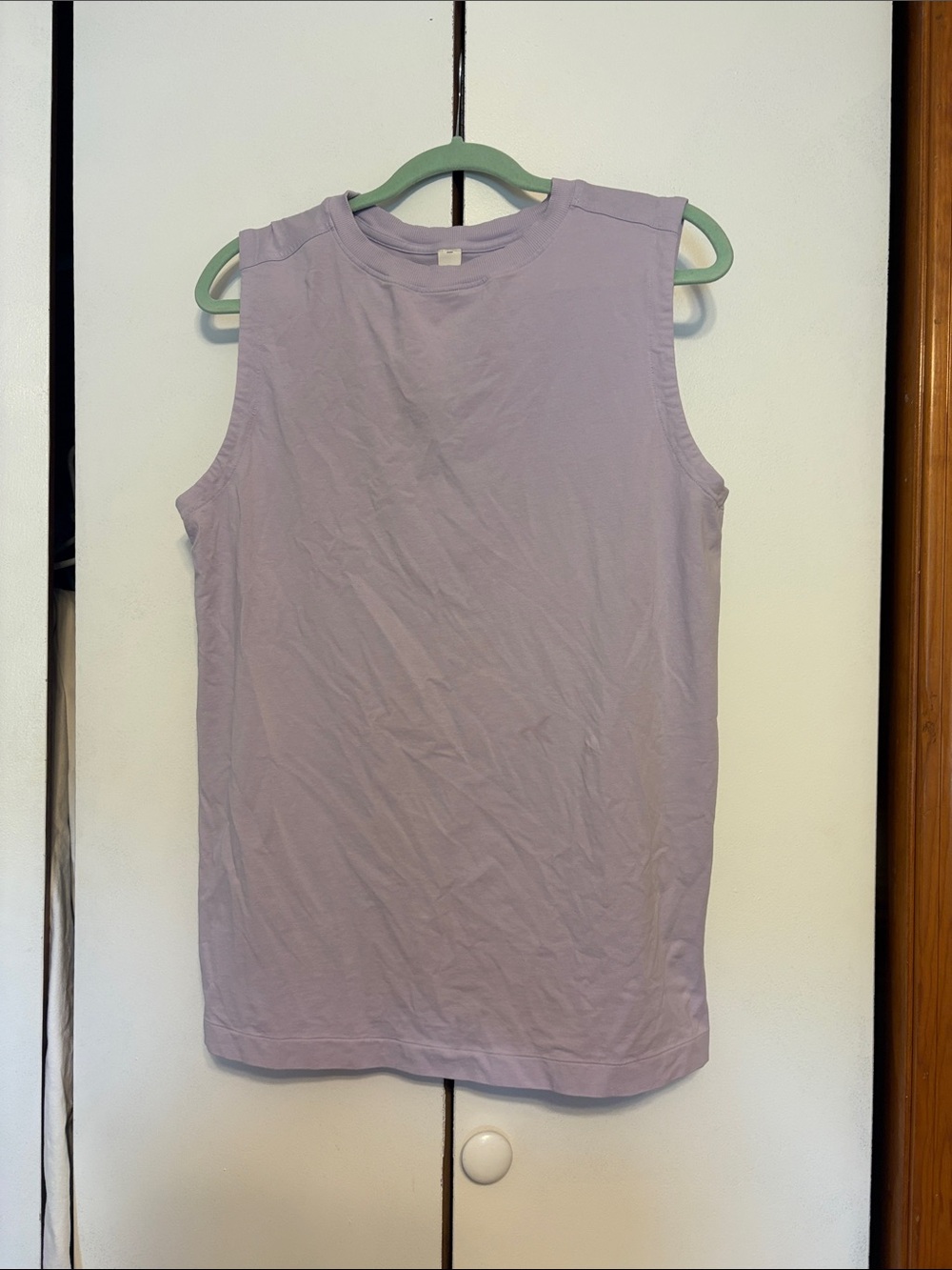 lululemon athletica Lavender Sleeveless Muscle Tee